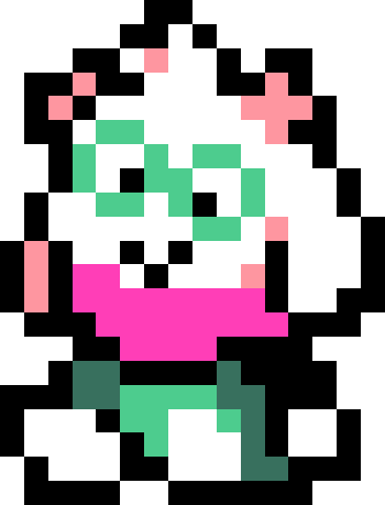 small ralsei from deltarune